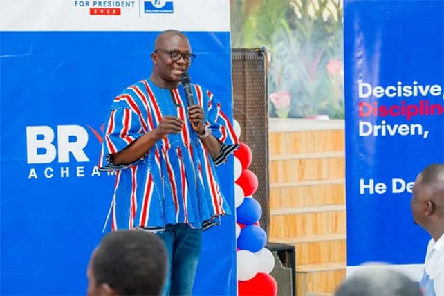 Bryan Acheampong's Momentum Surges - Poll