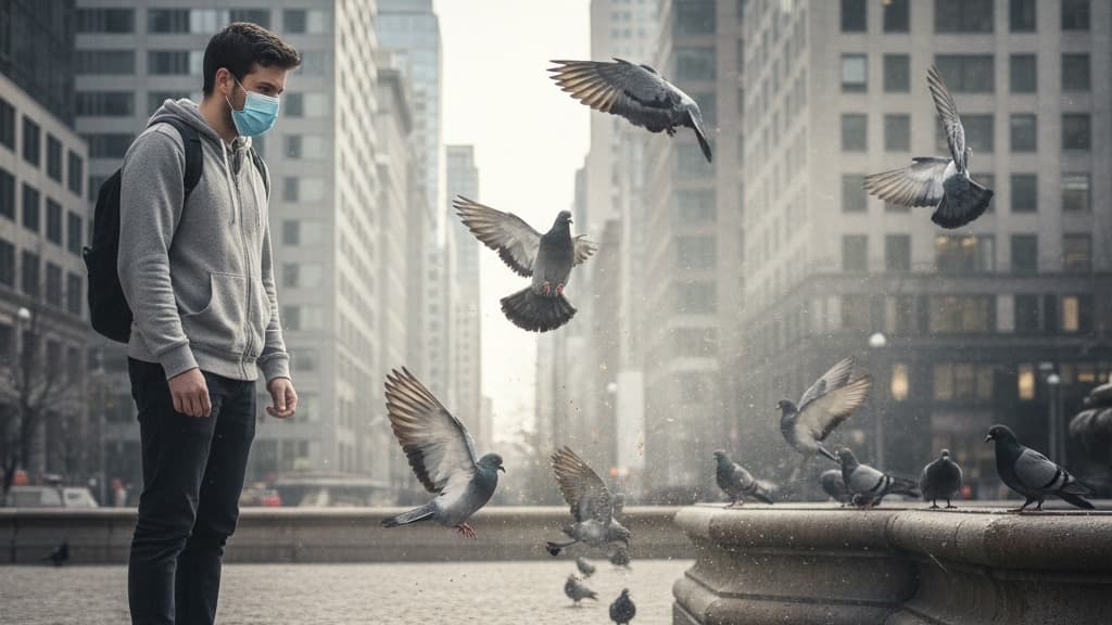 Feeding pigeons may cause severe lung diseases, warns expert