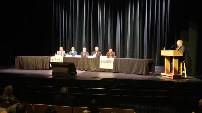 Intense debate on Friday's election forum between Medicine Hat mayoral candidates