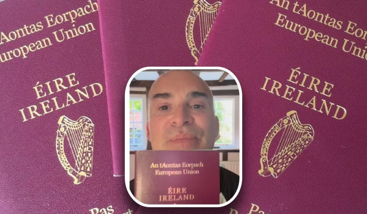 'Look out Ireland' - British TV star the latest to embrace Irish roots in bid for passport