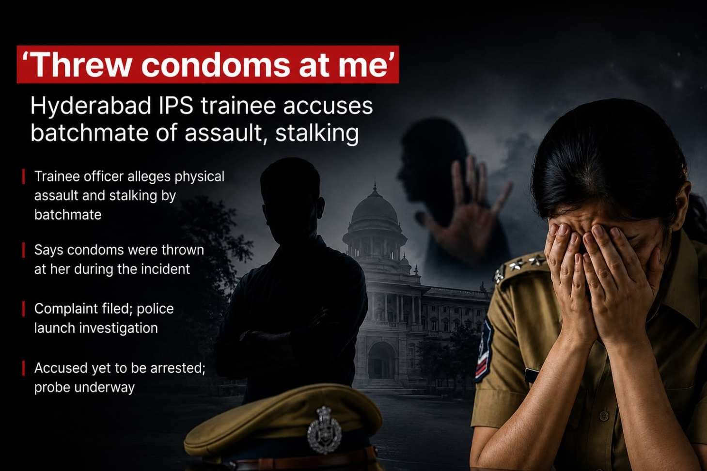 Hyderabad IPS Trainee Accuses Fellow Officer of Stalking, Assault; Criminal Case Registered,