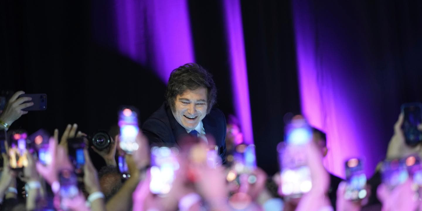 Argentina's Javier Milei is buoyed by the polls