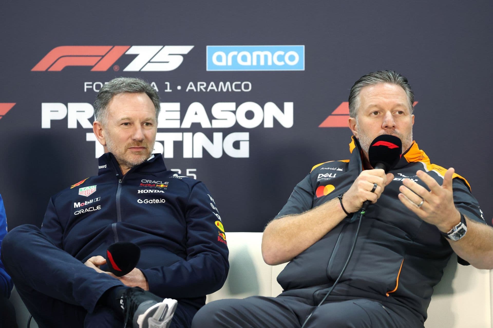 Zak Brown gives honest take on rival Christian Horner's potential F1 return amid Haas rumors